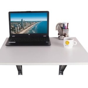 Buy White Wall Mounted Study Table Online – 31.25×18 Inch | Upto 50% Off Today